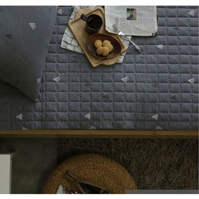 스잠 국내산 트리스타 고정밴드형 침대패드 /멀티싱글 미니싱글 75X200 MS사이즈, 진그레이