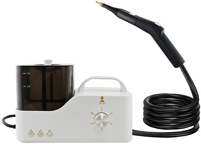 東日家電 蒸汽清潔機 1.4L大容量高溫殺菌除蟎, White, SX26