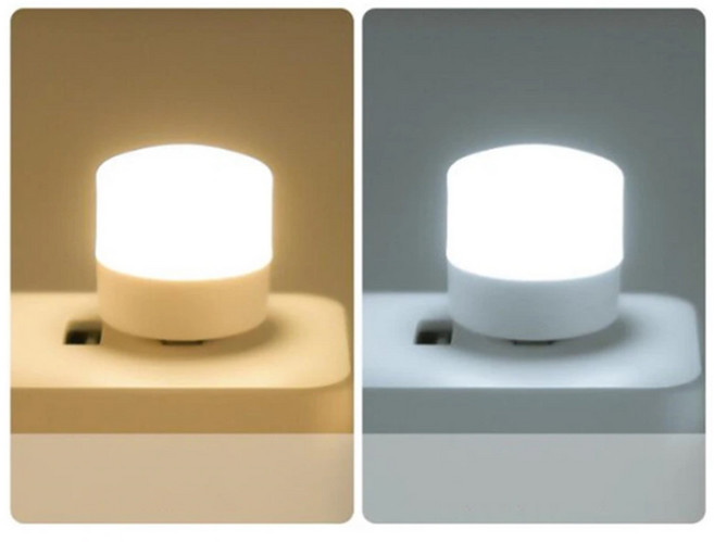 킹콩 차량 미니 USB 무드등 엠비언트 LED 풋등 조명 램프 자동차 은하수, 웜화이트, 2개