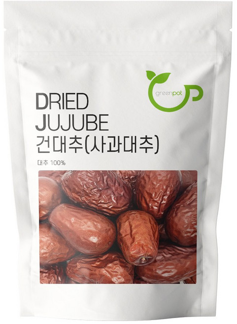그린팟 간식용 대추, 1개, 왕대추 500g