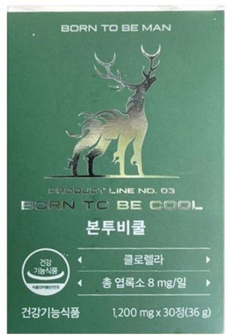 본투식스1박스 본투비맨 본투비쿨, 36g