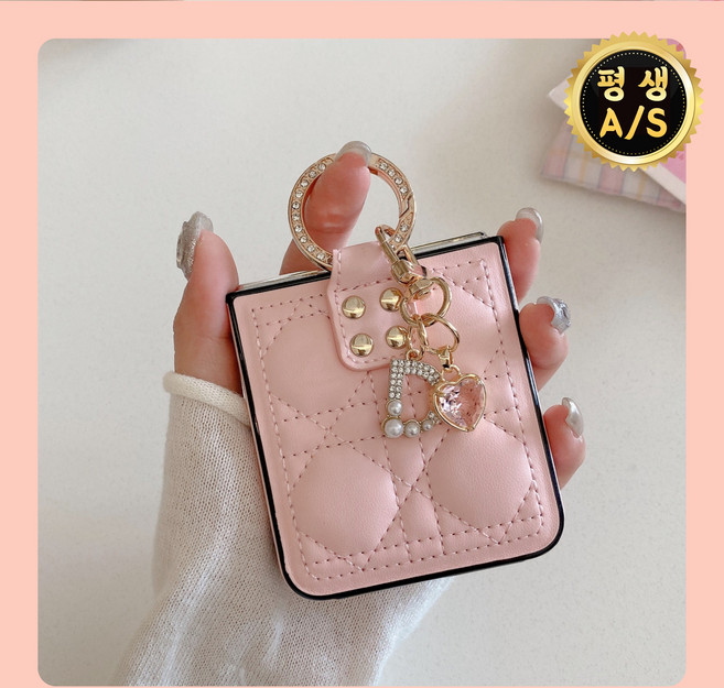 D.ple 명품 케이스 가죽 링 케이스 제트플립 지플립