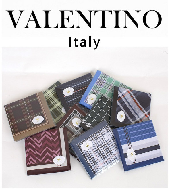 국산 남성 발렌티노이태리 면100% 손수건 5장 아빠 남친 선물 아크릴케이스 개별포장 국내생산 순면