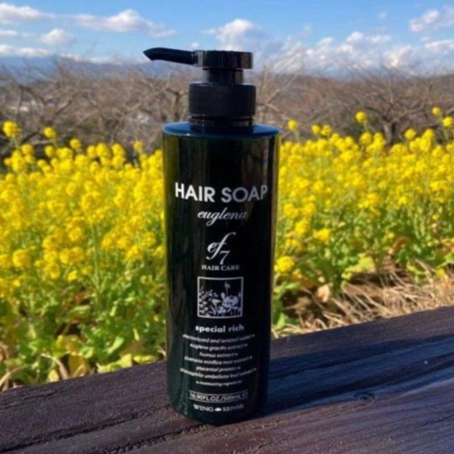 ef7 헤어샴푸 일본후생성 한국식약처 탈모샴푸등록 모근강화 헤어탈취 노화예방, 1개