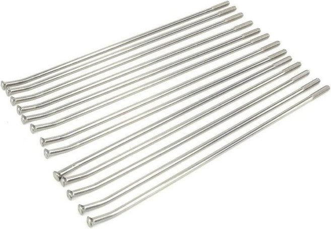 왕잉거 36개 21인치 전면 18인치 19인치 후륜 스틸 스포크 니플스 혼다 야마하 가와사키 스즈키 EXCF XC CRF YZF XR용, 201mm 203mm 4mm, 1개