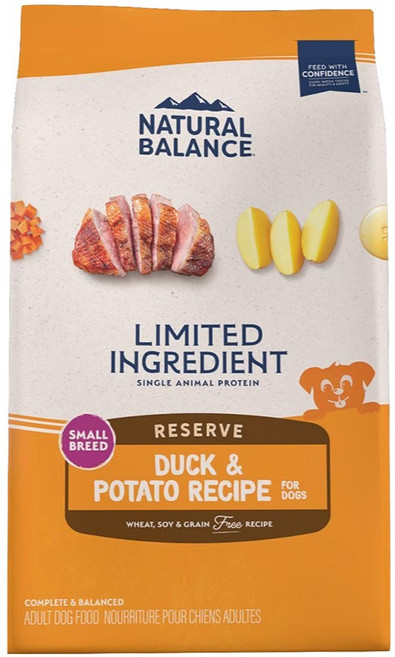 Natural Balance 低敏無穀成犬配方 犬糧 小包裝, 2kg, 1個, 鴨肉+馬鈴薯