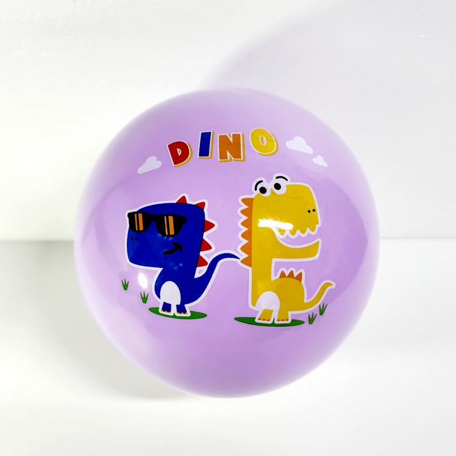 공룡 탱탱공 어린이 탱탱공 파스텔 칼라 탱탱볼 20cm 키즈카페 놀이공, 탱탱공 파스텔퍼플, 1개