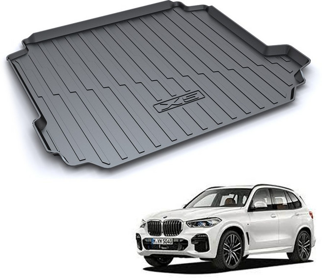 BMW X5 트렁크매트 G05 논슬립 카본 가솔린 디젤 하이브리드 5인승7인승 TPE(호환)