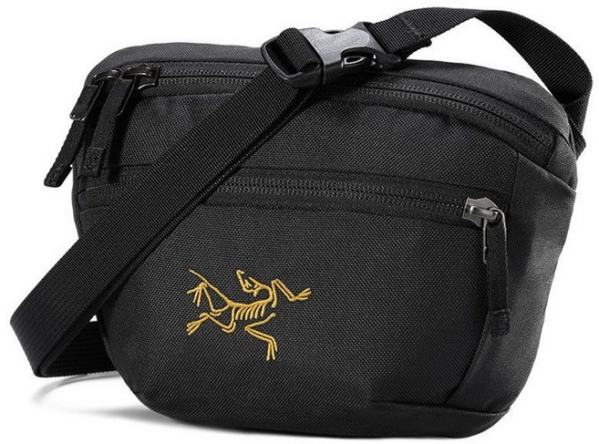 [국내매장판] 아크테릭스 25FW 맨티스 1 웨이스트팩 ABPFU09234 172439, 24K BLACK(24K블랙)