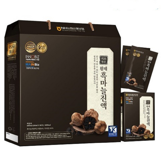 황제흑마늘 진액, 30개, 상세페이지 참조, 60ml