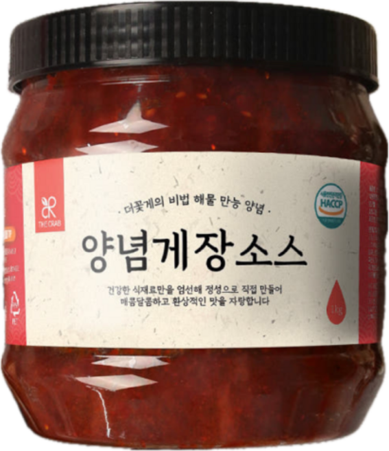 꽃게장 무침 해물전용 만능소스 DIY 양념게장 양념소스 1kg