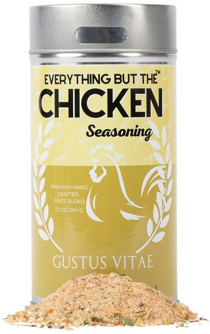 Gustus Vitae 치킨 양념을 제외한 모든 것 미식가 조미료 장인의 향신료 혼합 자연 비 GMO 핸드으로 만든 미국산 7.2온스(204g) 소규모 배치 부기 바베큐 구스투, Gustus Vitae 치킨 양념을 제외한 모든 것 미, 204g, 1개