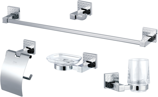 가든 욕실용 화장실 악세사리 4종 세트 휴지걸이 수건걸이 컵대 비누대 바뉴 크롬, No.5 옷걸이, 1개
