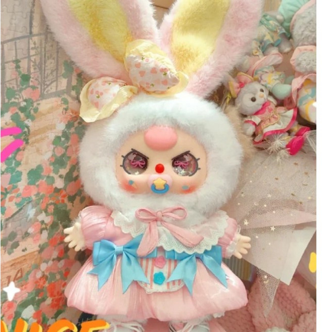 베이비쓰리 로리타 400% [3개] [시크릿 인형 뽑기 랜덤박스 키덜트 굿즈 어덜트 Baby3], 3개, 랜덤, 30cm