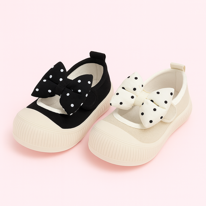 도트 여아 리본 구두 신발 여름 키즈 어린이