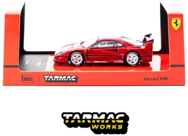 타막웍스 1/64 Ferrari F40 Red - ROAD64
