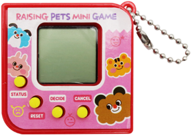 애니멀 고치 다마고치 키우기 다마고찌 게임기 동물 키우기 미니 게임기, 1개