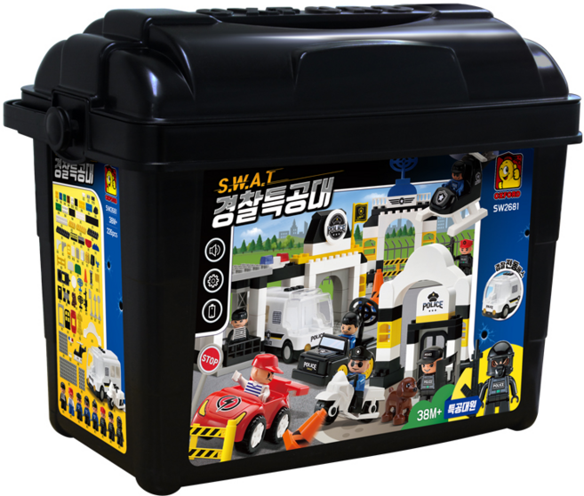 옥스포드 경찰특공대 SW2681 통블록, 혼합색상