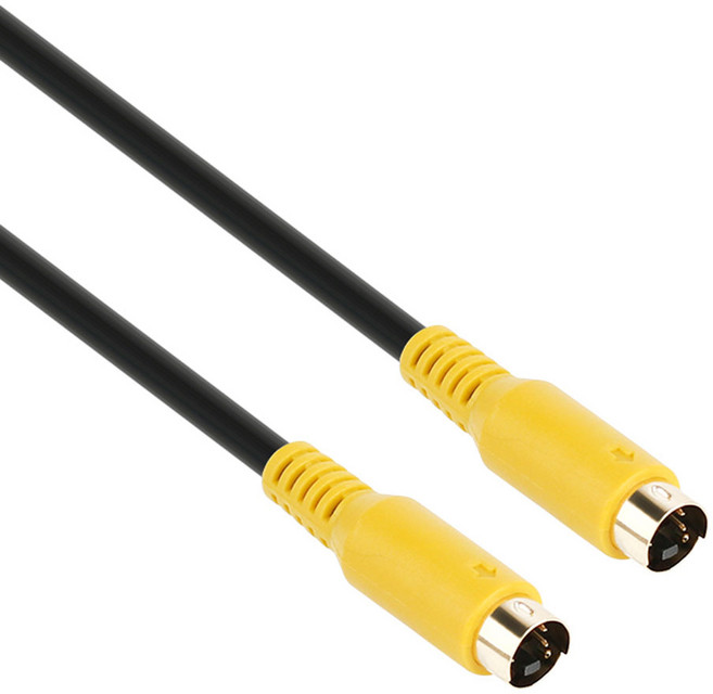 넷메이트 SVHS S-Video 케이블 3m NMA-SS030MB, 1개