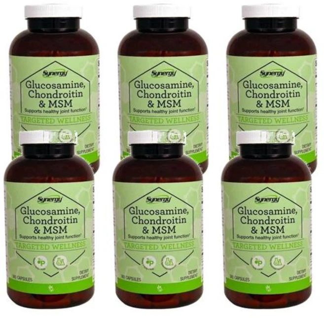 비타코스트 시너지 글루코사민 콘드로이틴 & MSM 캡슐 360정, 6개 - 쿠팡