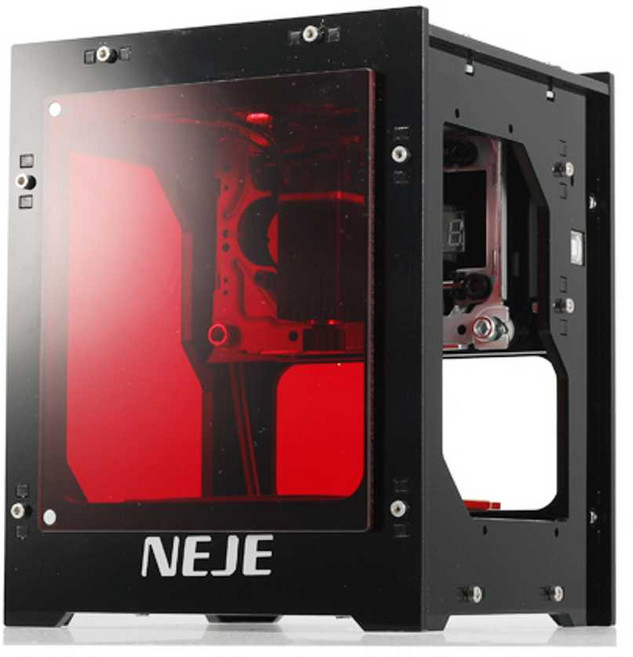 소형 레이저각인기 금속 마킹기 명판 날인기 나무 레이저 조각 커팅기, 1000mw, 1개