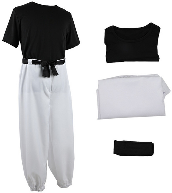 선호그룹 토우지바지 졸사 졸업사진 컨셉 공연 항아리 바지 옷 코스튬 교복 의상 주술회전 토우지