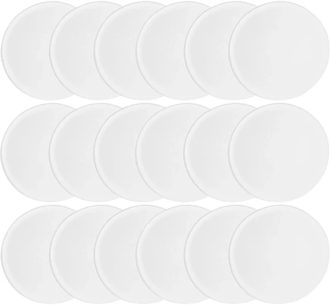 여성용 둥근 스폰지 푸시업 브래지어 패드 세트 보이지 않는 삽입 수영복 비키니 가슴 강화제 컵 2 개, 03 3pairs 6pcs, 03 White