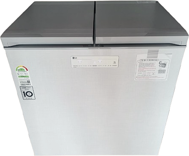 LG전자 디오스 김치톡톡 217L 뚜껑형 2도어 김치냉장고 방문설치, 린넨화이트, K223LW121