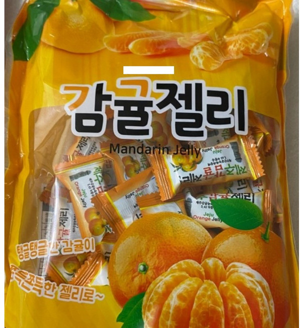미성식품 감귤젤리, 2개, 500g