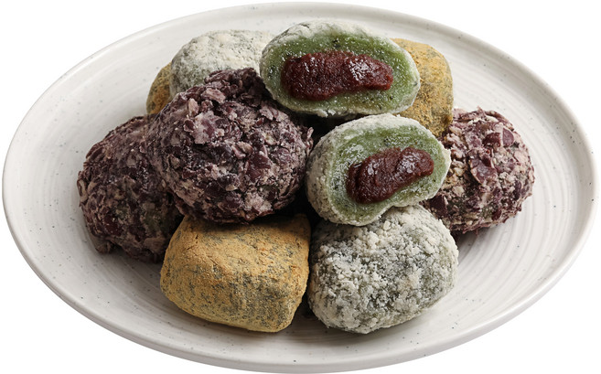 제주 달지않은 오몰오몰 오메기떡 3종 혼합, 60g, 30개