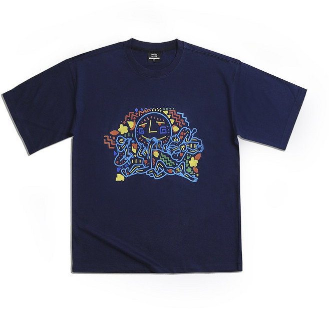 모리엔커버 SUN 12T-SHIRTS NAVY 반팔 티셔츠
