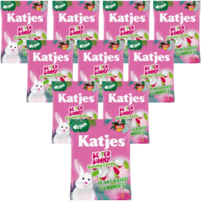 캇예스 비건 젤리 배러버니, 75g, 10개 - 쿠팡