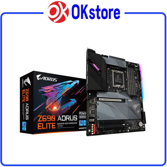 GIGABYTE Z690 AORUS ELITE 메인보드 인텔 14 13 12세대 LGA 1700소켓