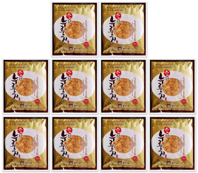 효자식품 참조은 우리쌀 누룽지 180g (개별포장), 10개, 10개