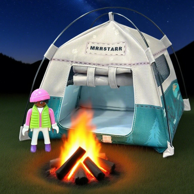 미니어처 텐트 인테리어 캠핑 모형 장식 소품