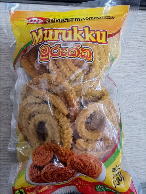SRILANKA MURUKKU 무루쿠 (스리랑카과자) /1PACK, 150g, 1개