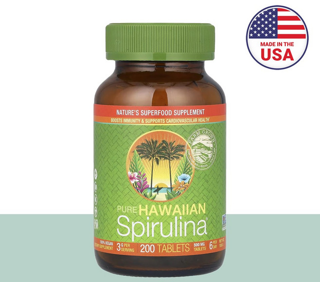뉴트렉스하와이 하와이안 스피루리나 스피룰리나 4주분, 1개, 200정
