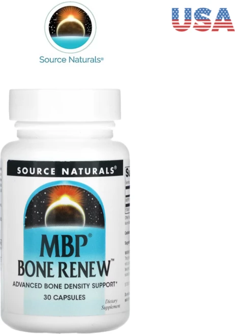 Source Naturals Mbp 본 리뉴 캡슐, 30정, 1개 - 쿠팡