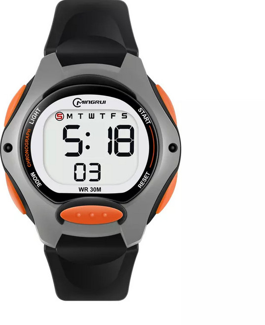 남여공용 학생 스마트칩셋 스포츠 전자 우레탄 손목시계