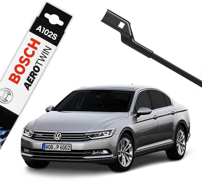 파사트 8세대 (2018.08 이후) 보쉬 에어로트윈 와이퍼세트 A102S