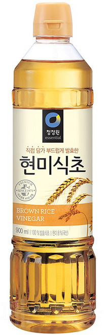 청정원 현미 식초, 900ml, 1개