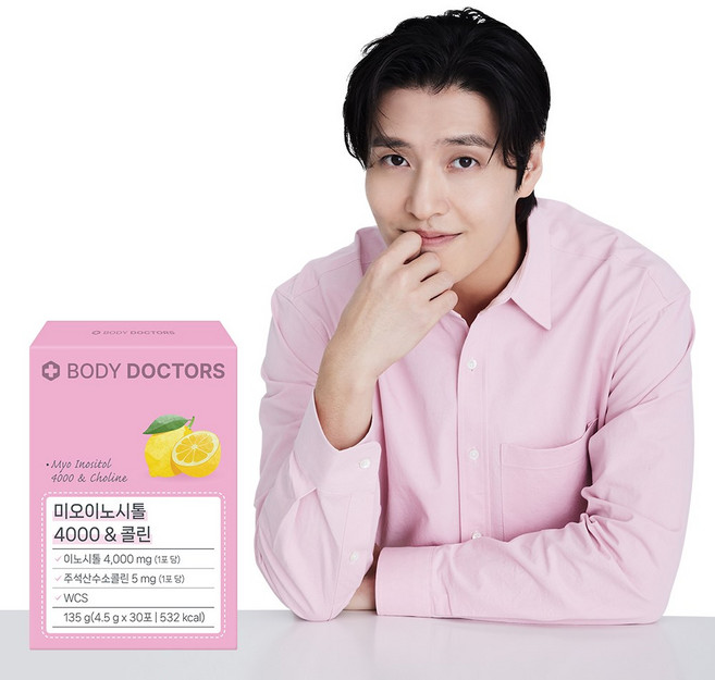 [공식] 바디닥터스 미오 이노시톨 4000 & 콜린, 6개, 135g