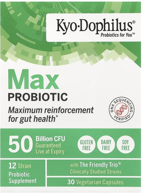 몸관리하세요 겨울입니다 Kyolic Kyo-Dophilus 맥스 프로바이오틱 500억 CFU 베지 캡슐 30정 특별관리진행, KyolicKyoDophilus맥스프로바이오틱500억C, 1개 - 쿠팡