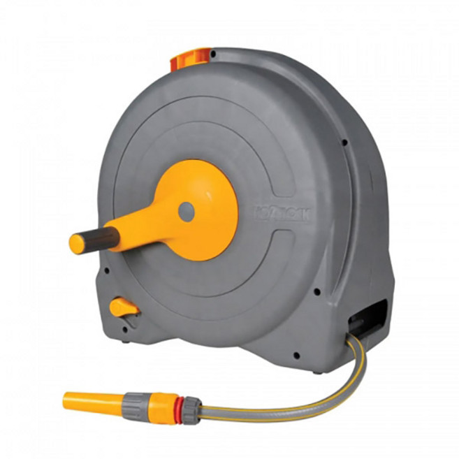 호제록 2494 호스릴 40m 자동 물호스 릴 정원 물주기 세차 관수 청소, 1