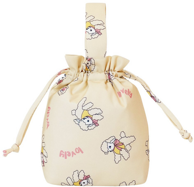 아이주 쿨러파우치 이유식가방 보냉가방 보냉파우치 미니보냉백 샐러드가방 런치백, 러블리양 쿨러파우치