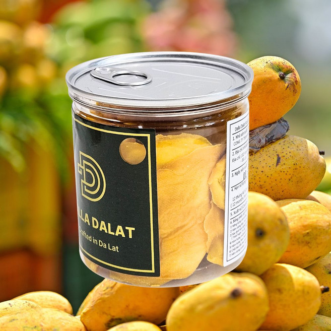 베트남 달랏 건망고 슬라이스 저당 자연건조, 200g, 1개