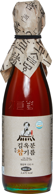 김옥분 옛날 참기름 통참깨 100%, 1개, 300ml