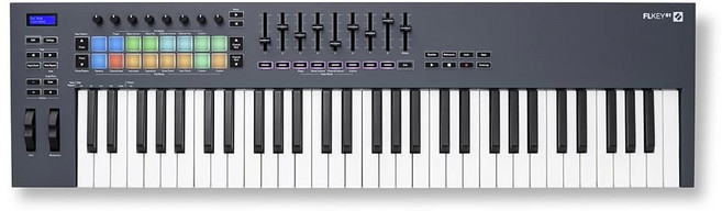 Novation FLkey Mini - 음악 제작을 위한 FL 스튜디오 통합 기능을 갖춘 휴대용 25키 USB MIDI 키보드 컨트롤러, 61 Keys