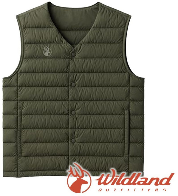 Wildland 荒野 700FP 輕暖V領羽絨背心