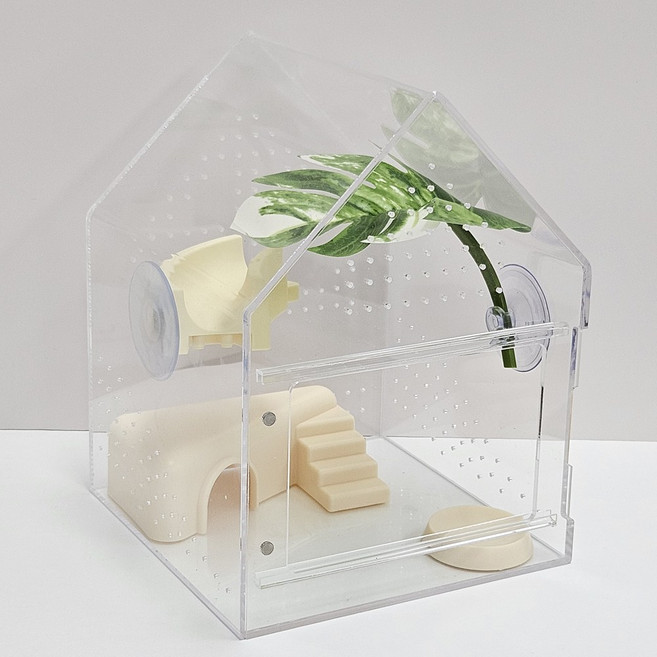 크레마루 하우스 사육장 풀세트, 1개, 크림